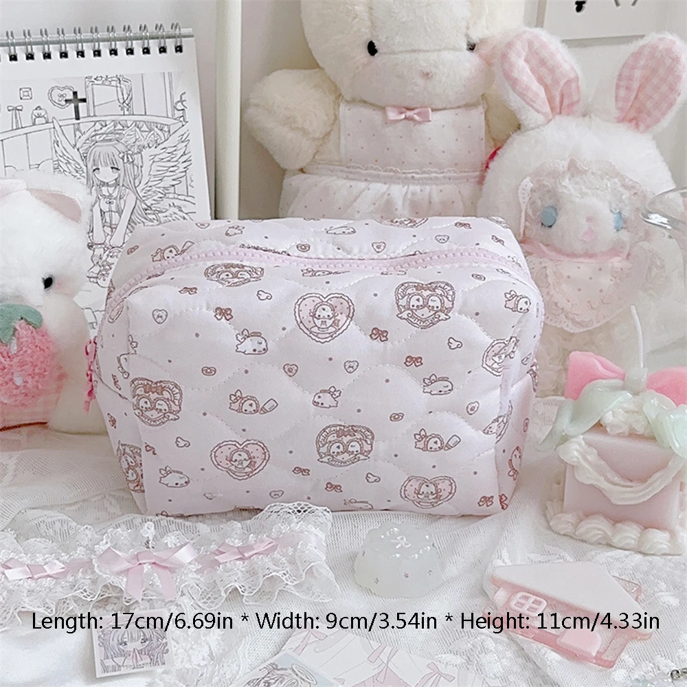 

Розовая детская сумка для хранения из полиэстера