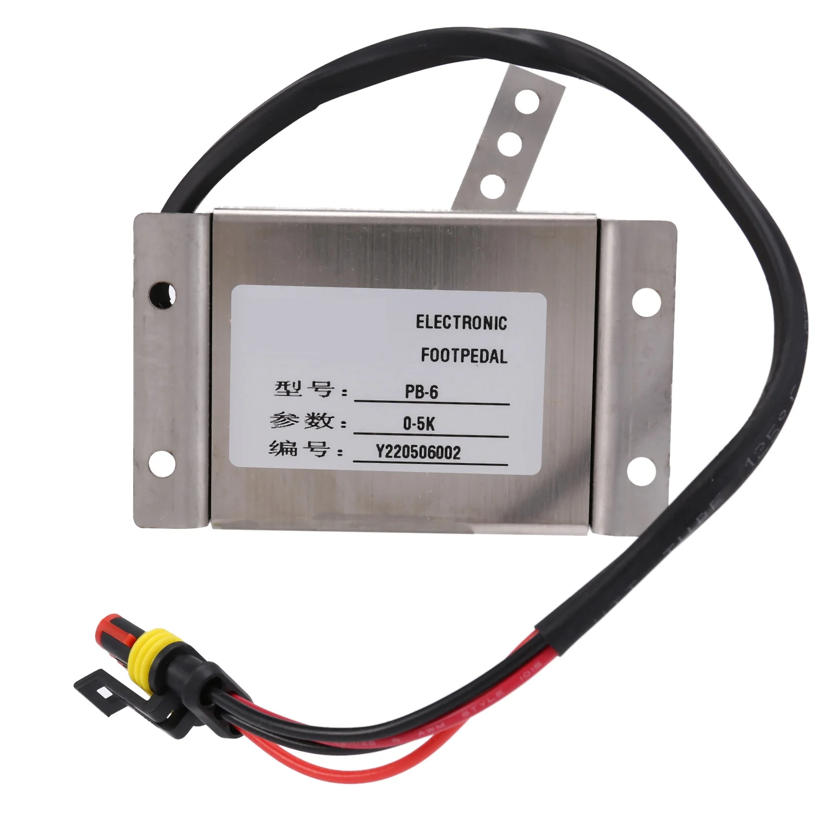 

Throttle PB-6 Style 0-5K Ohms 2-Wire for Curtis Golf Cart Potentiometer