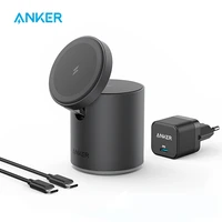 Anker 623 Magnetic Wireless Charger  MagGo  2-in-1 Compatible with Magsafe Case for iPhone 13 12 Series for AirPods Pro