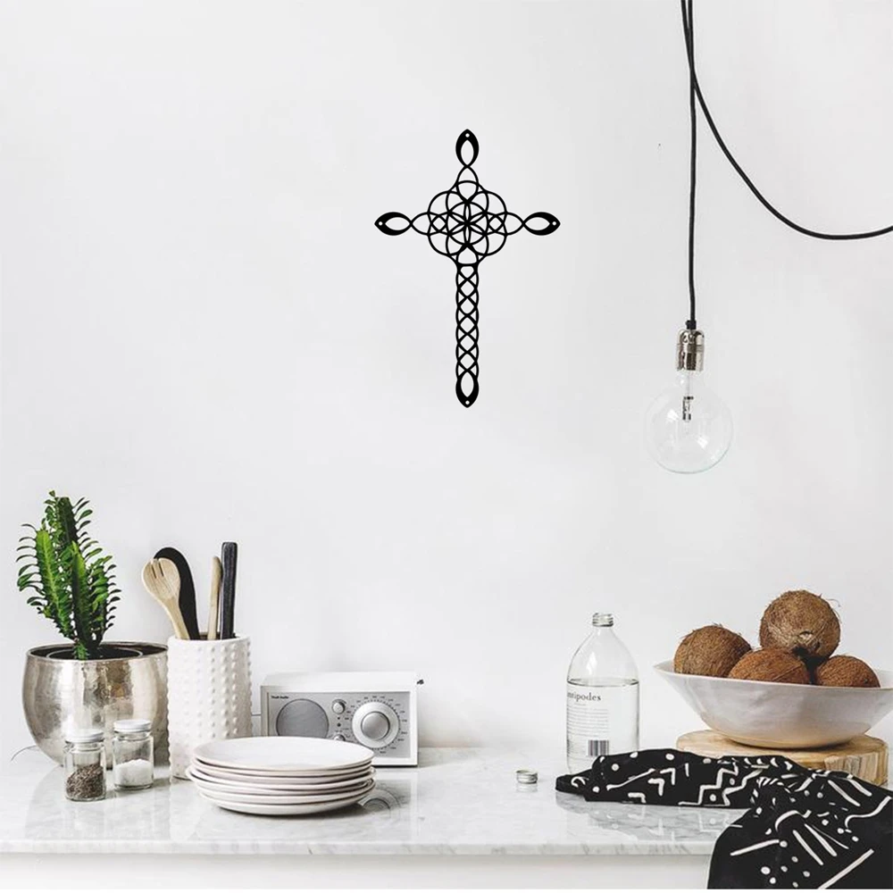 Металлическая пластина с распятием оловянный плакат для гостиной домашний декор