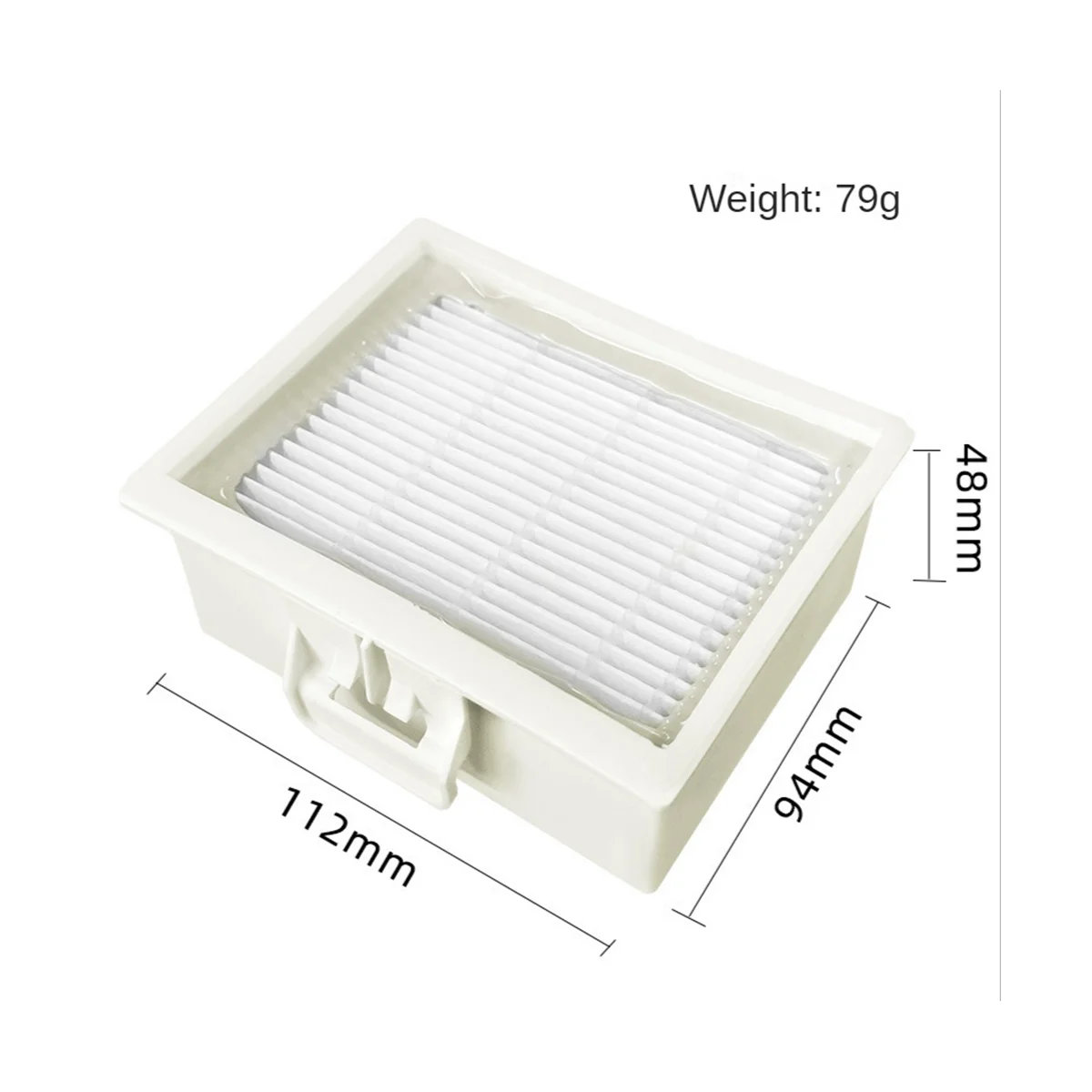 2 шт. HEPA-фильтр для BGL32235 BGL 3223501 WBBZ156H GL-40 GL-10 00576833 Аксессуары пылесоса Часть