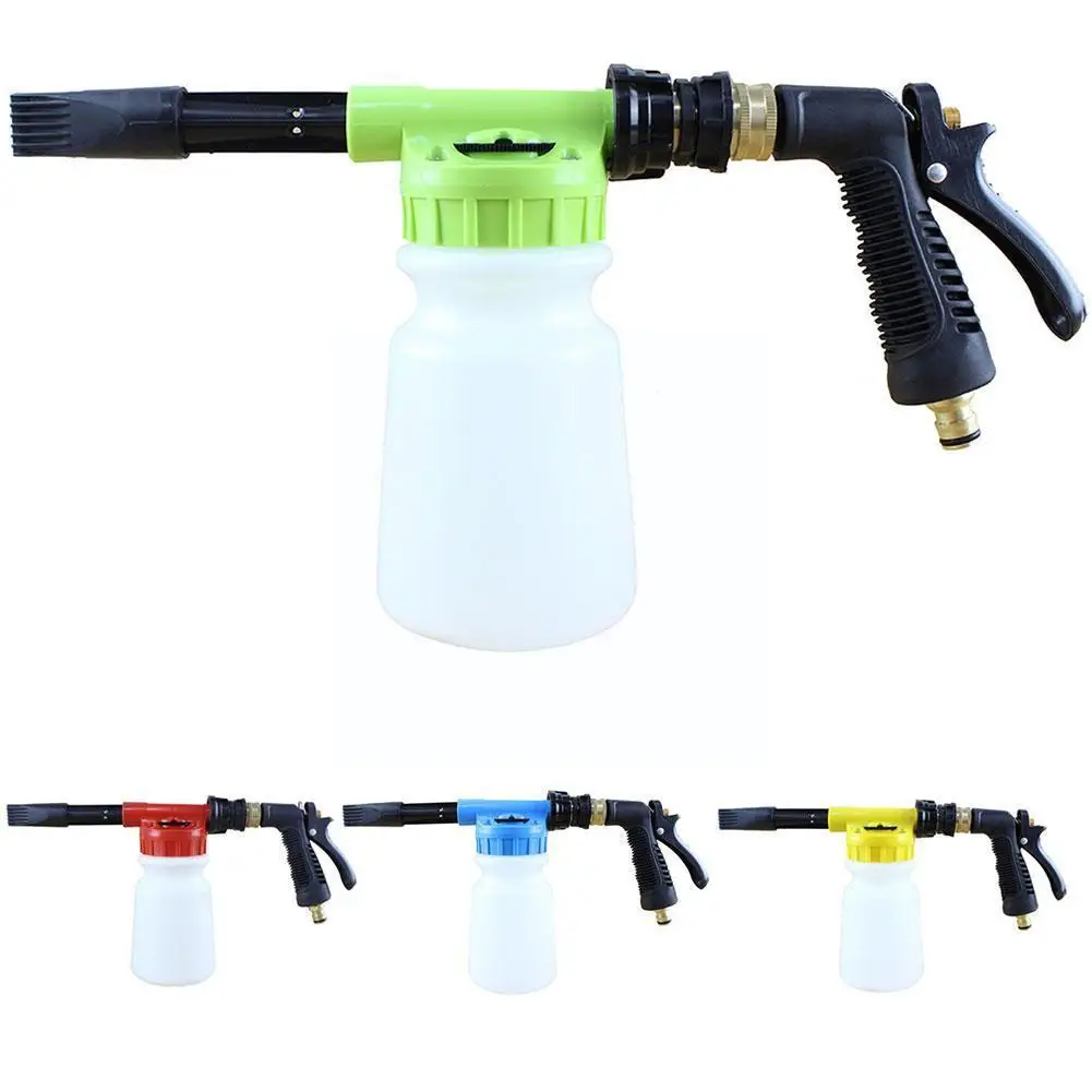 

Car Washer Foam Nozzle Car Washing Foam Gun Car Cleaning Soap Water Foamer Washing Foam Gun Spray Car Lance Shampoo Sprayer F0z0