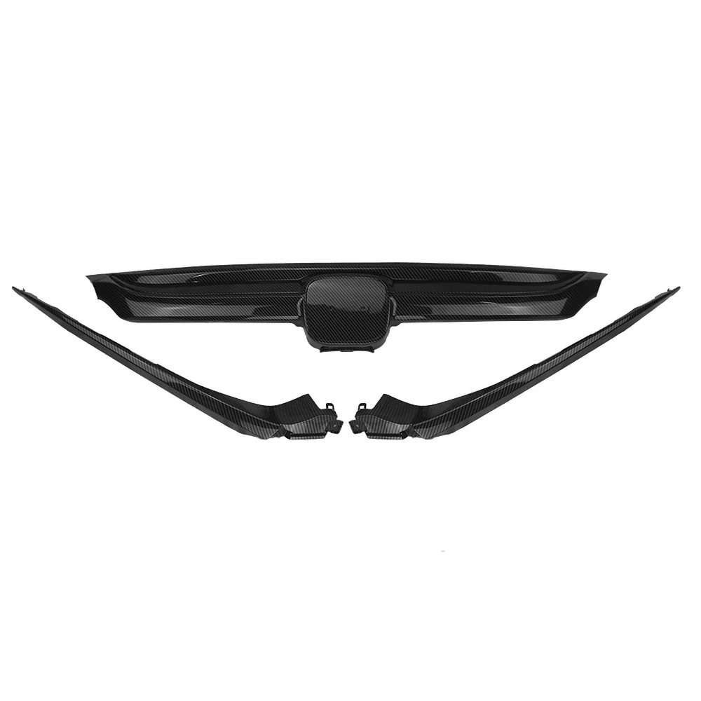 

Передняя решетка для Honda Accord Sedan JDM Sport 2018-2020, седан 10-го поколения, 4-дверная, все модели автомобиля, верхний бампер, капот, сетчатая гоночная решетка