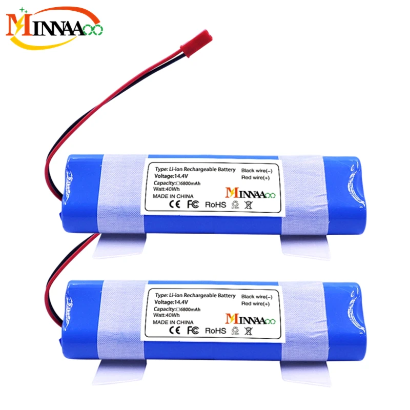 

14.8V 6800mAh 12800mah Good Quality Battery For ILIFE V50 V55 V8s V3s Pro V5s Pro V8s X750 Robot Vacuum Cleaner Battery