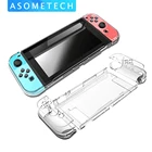 Жесткий защитный чехол из поликарбоната для Nintendo Switch NS NX, чехол с прозрачной оболочкой, аксессуары для пульта управления с подставкой, чехол s