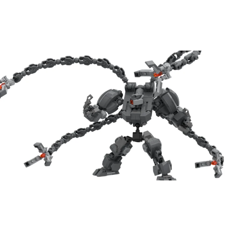 Фото Модель серии MOC Mecha - Конструктор из мелких деталей - 398 элементов - Подходит для всех энтузиастов для сборки. №3