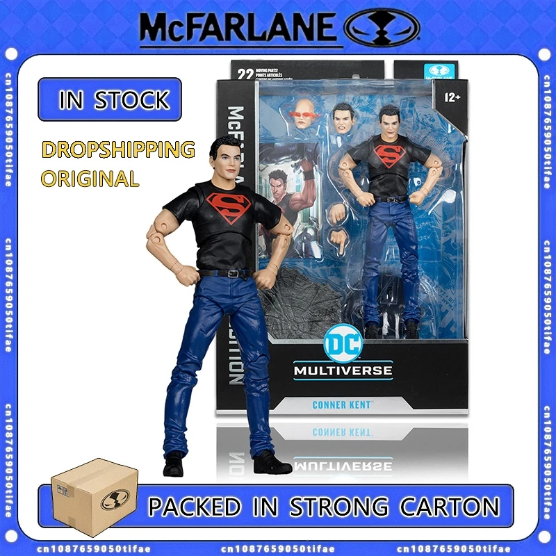 Фото Игрушки McFarlane DC Multiverse Коннер Кент (подростковые Титаны) Коллекционное издание 7 дюймов экшн-фигурки оригинальная модель гаражные наборы кукла подарок №1
