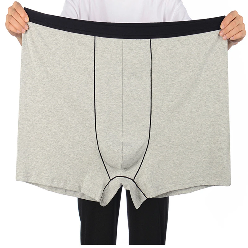 New Men's Plus Size Underwear Plus Size Men Boxer Briefs Fat Underwear Suitable Weight 35Kg To 210Kg Men's Plus Size Underwear