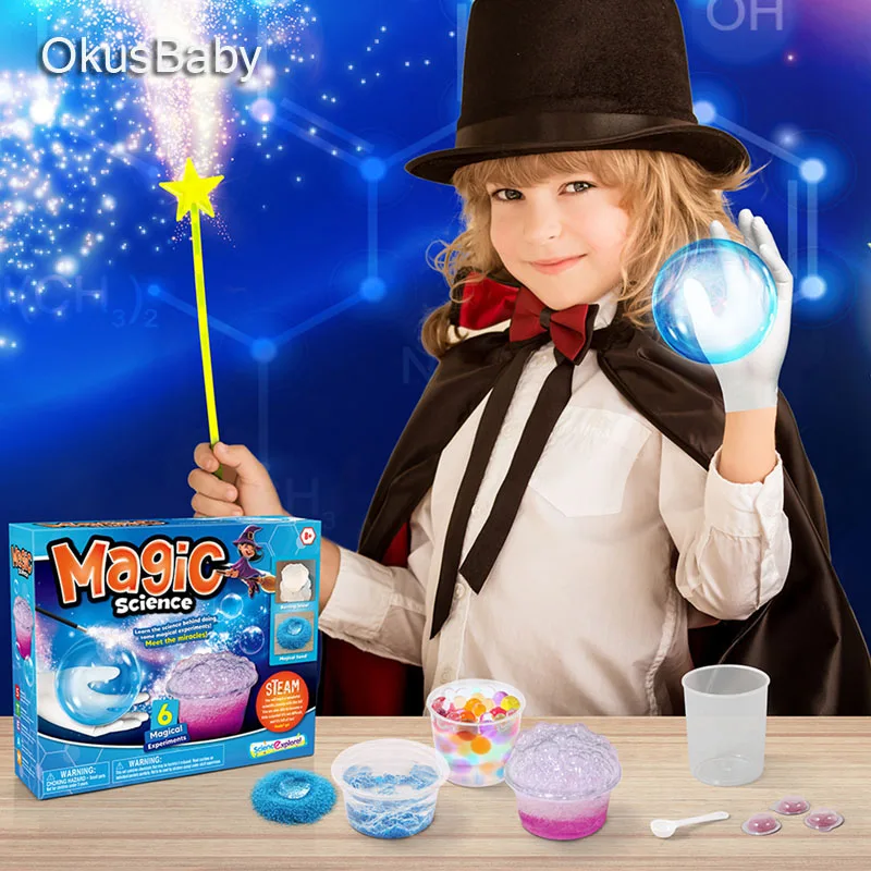 Magic toys. Химические опыты для детей.