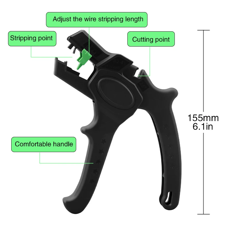 

Автоматические плоскогубцы Lion Rage для зачистки проводов