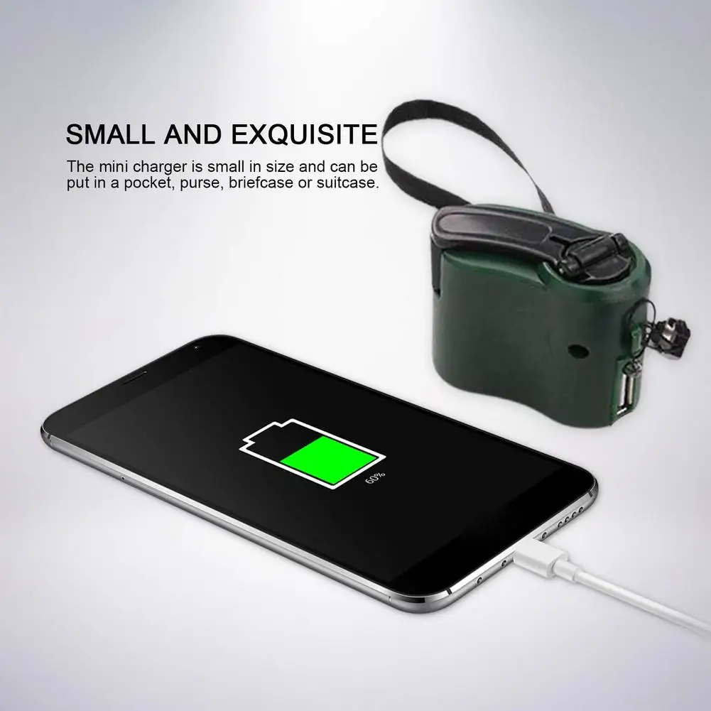 usb emergency manual charger,hand crank emergency charger,suitable for various models of mobile phone usb light usb fan free global sh