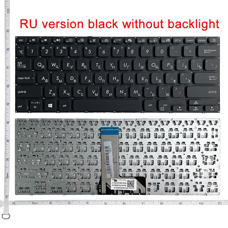 

US/RU/SP/UK Laptop Keyboard For ASUS VivoBook X409U X409UA X409F X409FA X409JA X409 Y4200 Y4200F Y4200FB Y4200DA A409 A409M