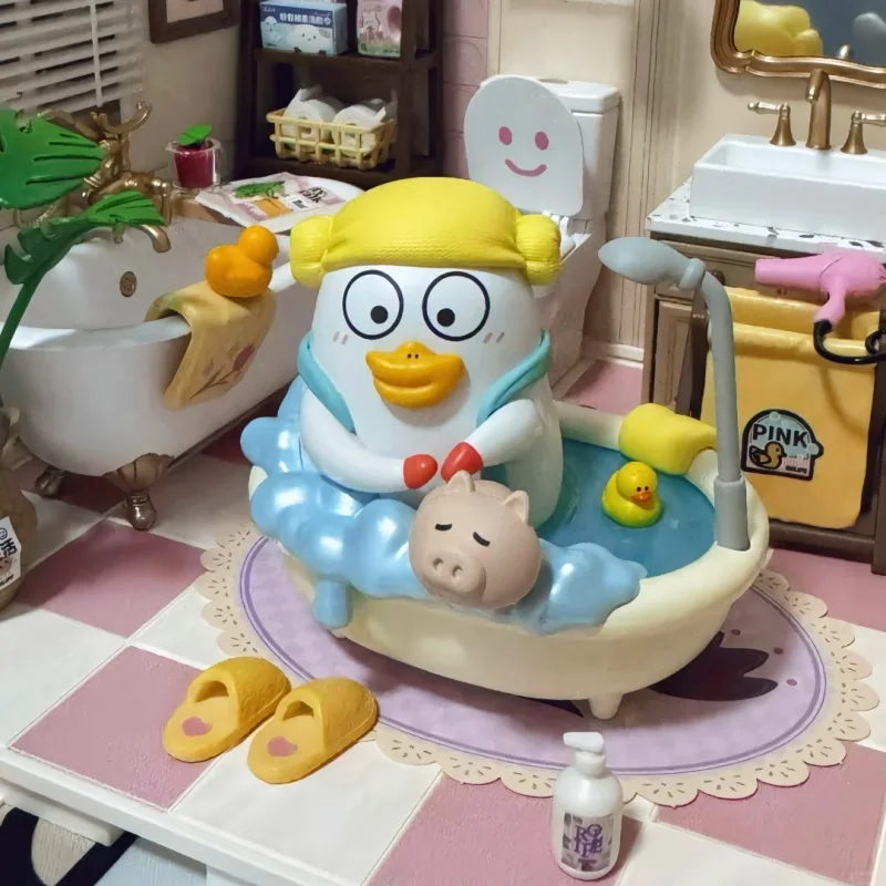 Фото POP MART Duckyos Leisure Life Series: Загадочная коробка-сюрприз, коллекционная фигурка, украшение, подарок на день рождения №2