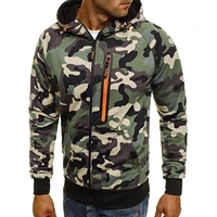 springautumn mens camouflage jackets hooded coats casual zipper sweatshirts male tracksuit fashion hoodies clothing outerwear