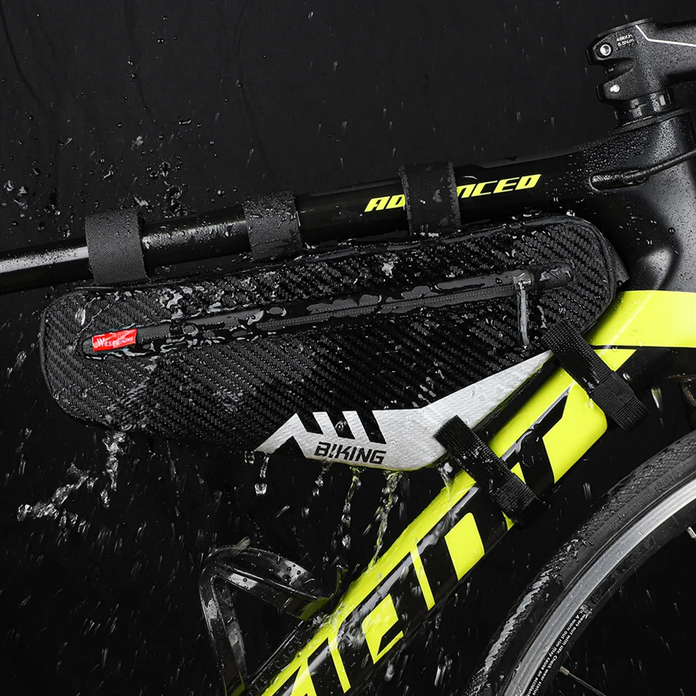 

Bike Pouch Tube Triangle Frame Saddle Storage Case Cycling Cycle Front