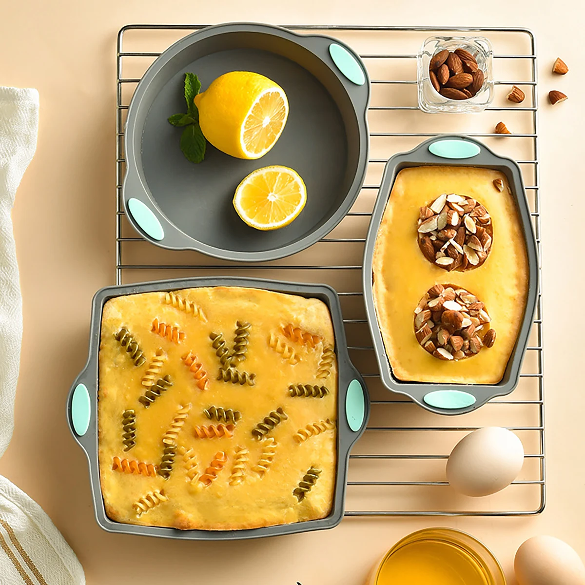 2 шт./набор силиконовые формы для выпечки