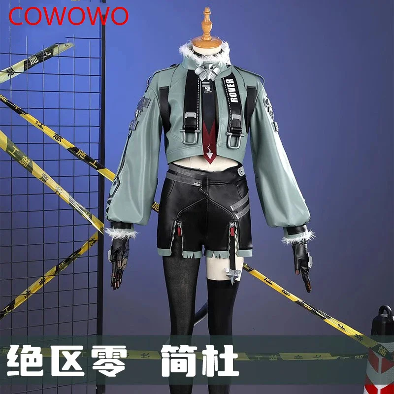 COWOWO Zenless Zone Zero Jane Doe игровой костюм модная униформа косплей Хэллоуин карнавальный