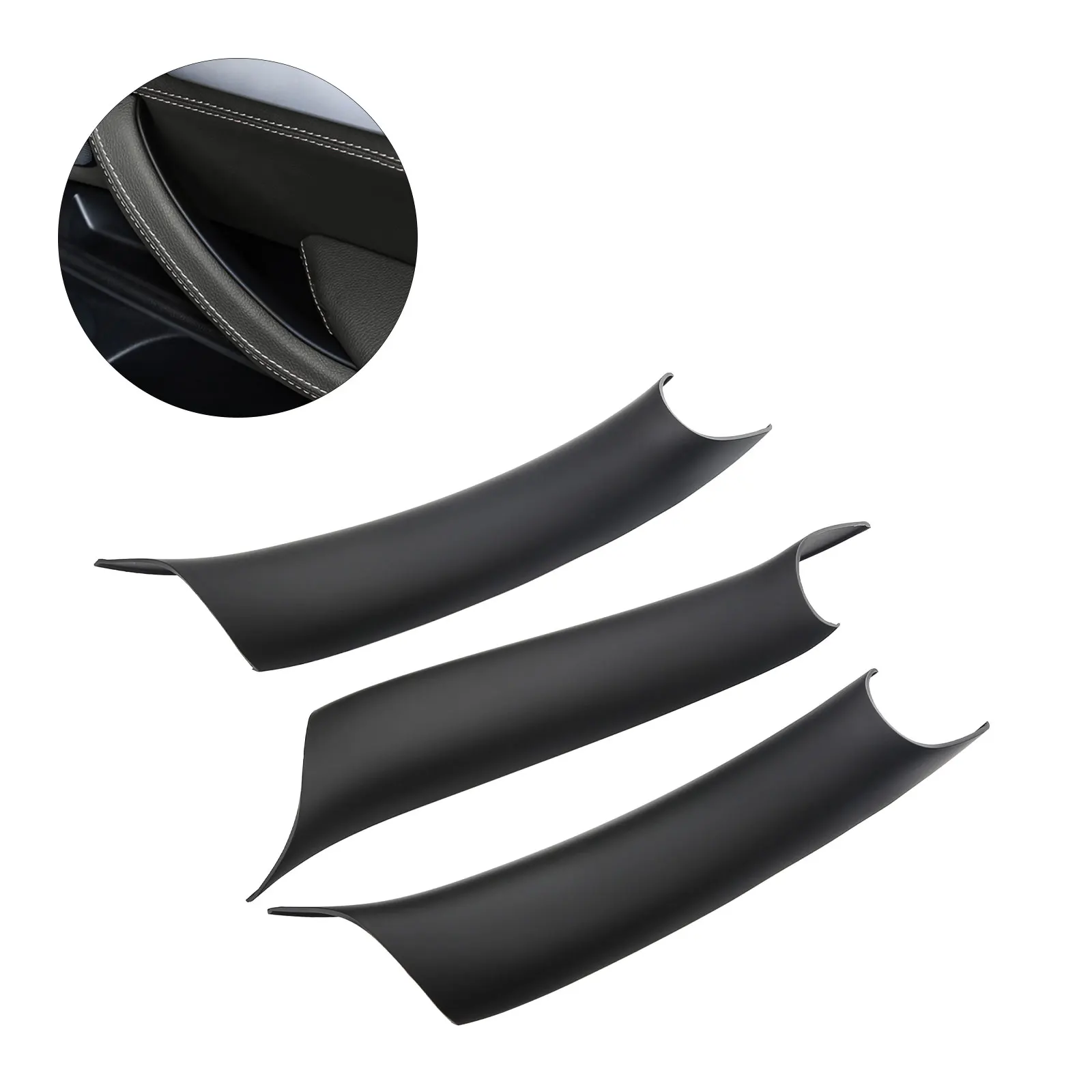 

3 шт./комплект, накладки на ручки для BMW X5 F15 X6 F16 F85 F86 2014-2018