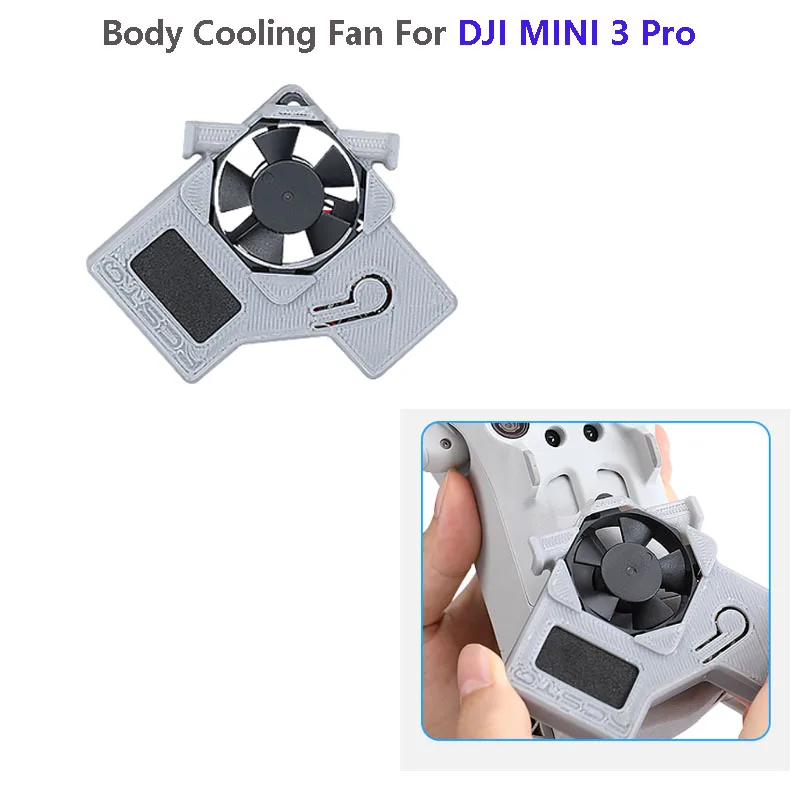 

Охлаждающий вентилятор для корпуса DJI Mini 3 Pro, воздухоохладитель с перезаряжаемой скоростью ветра, аксессуары для отведения тепла