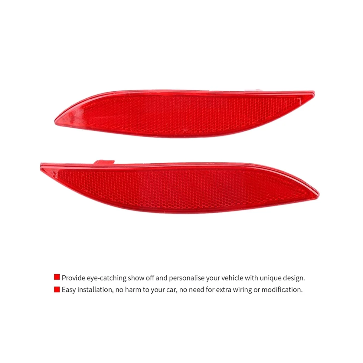 Отражатель для заднего бампера зеркальный объектив хэтчбека Renault Megane MK3 Grandtour Fluence