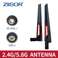 wifi antenna 2 4ghz 5ghz 5 8ghz rp sma male universal antena wifi for router signal booster antenne dual band aerial
