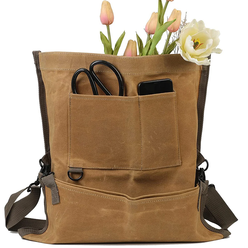 

Canvas/Oxford Cloth Picking Apron Bag DIY Garden Fruit Vegetable Flower Picking Storage Bag Tools Storage