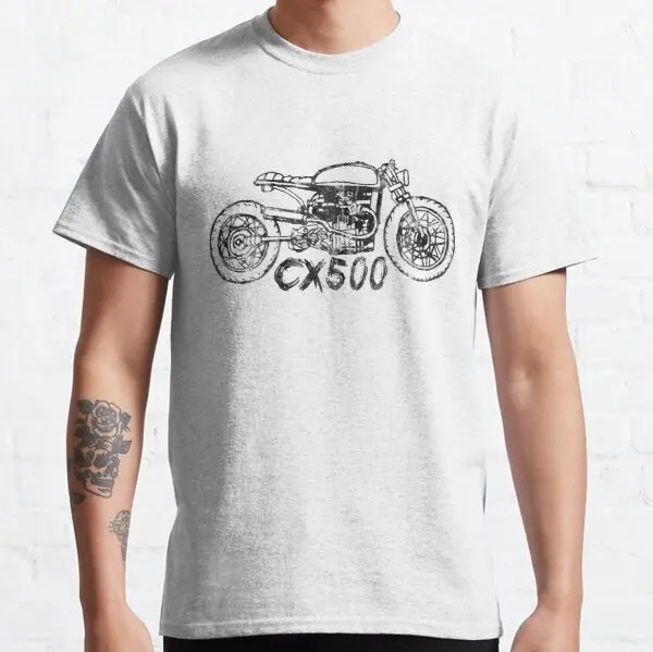 

CX500 Cafe Racer футболка для KTM Gas Bajaj harrbsa Haojue BMW