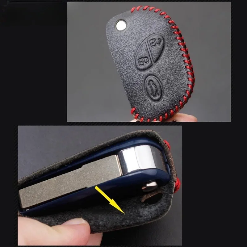 Кожаный Автомобильный Брелок для Maserati Quattroporte GT GranCabrio