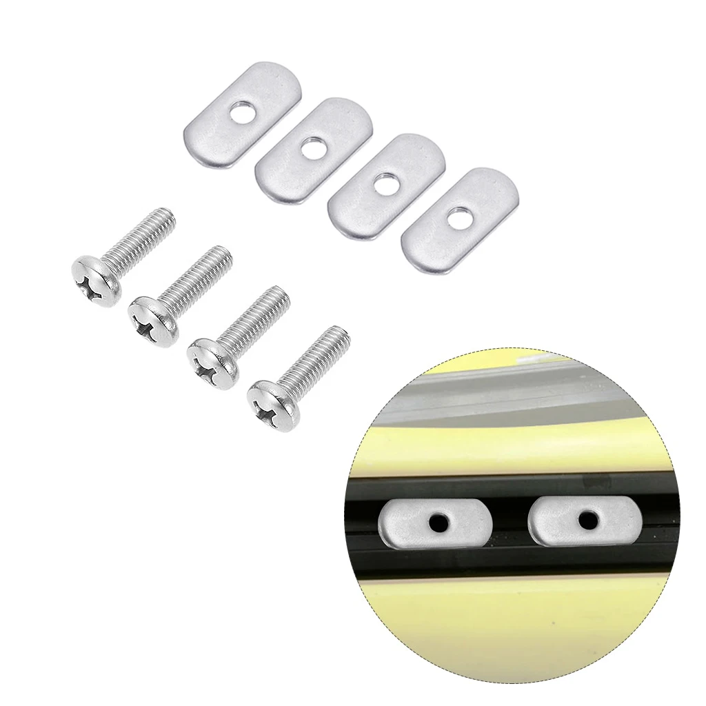 2 шт. трековые гайки из нержавеющей стали |