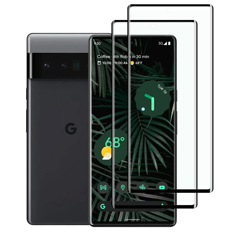 

Закаленное стекло для Google Pixel 6/6Pro 6A Pixel 7 7Pro, Защитная пленка для экрана, задняя крышка для Pixel 6A Pixel 7 2022
