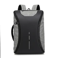 cfun ya luxury black computer backpack 15 6 inch laptop bagpack anti theft notebook backpacks usb rucksack business backpacking