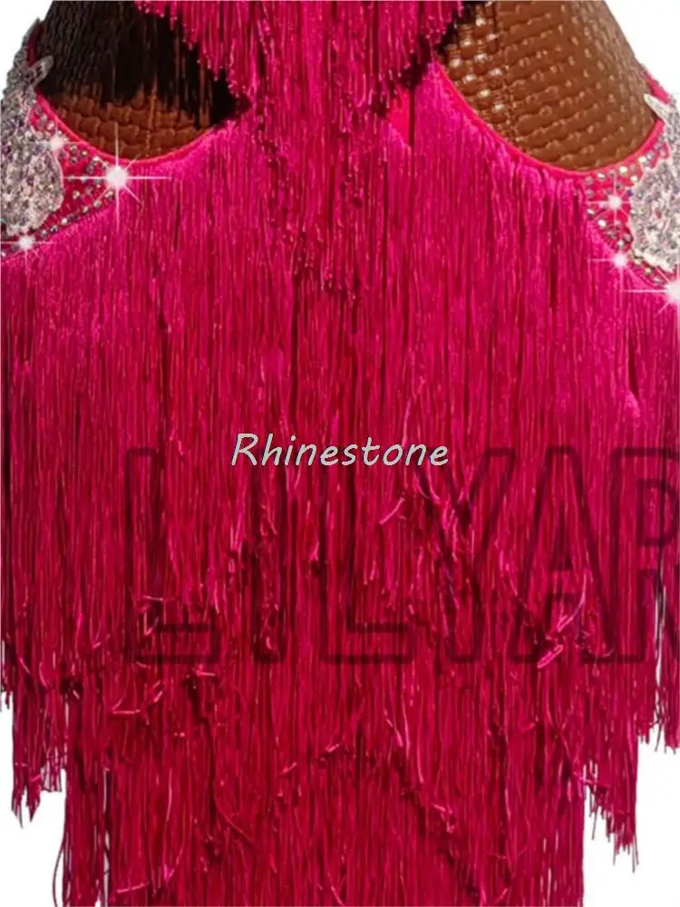 Женское платье для выступлений латиноамериканских танцев