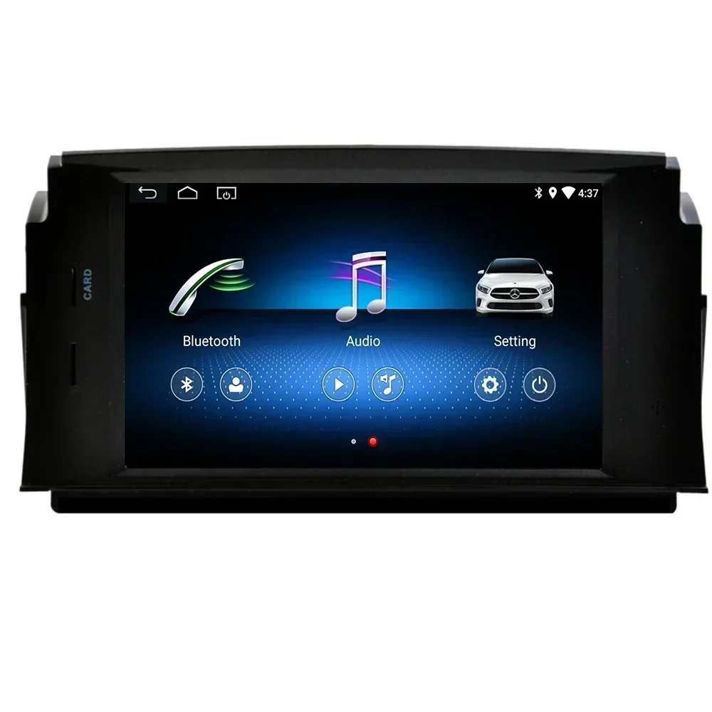 Автомобильный радиоприемник Android 11 для MERCEDES BENZ C Class C180 C200 C230 W204 2007-2010 GPS Navi Стерео