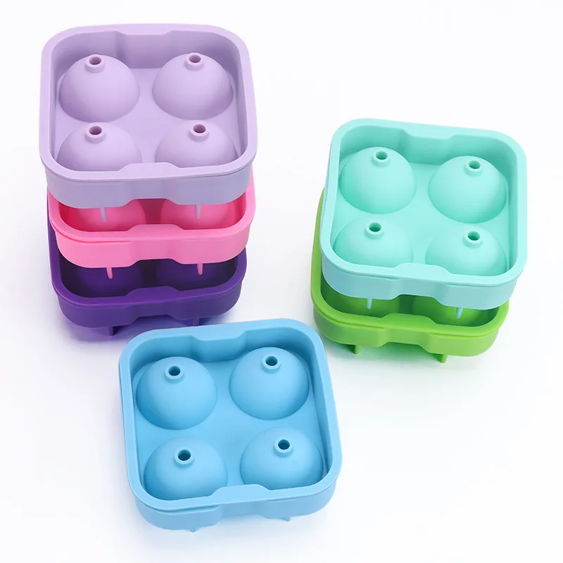 Silicone Ice Cube Mold Hockey Circular DIY Model | Cream Tools