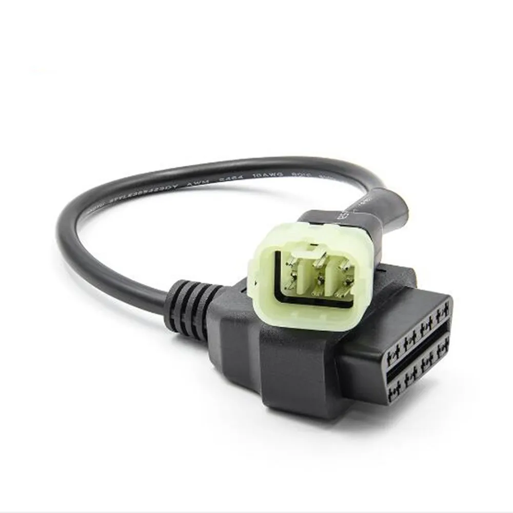 ObdTool ручной сканер для мотоцикла диагностический инструмент кабель Для SYM 3pin Kymco CF Kawasaki Ducati KTM Honda 6pin кабель