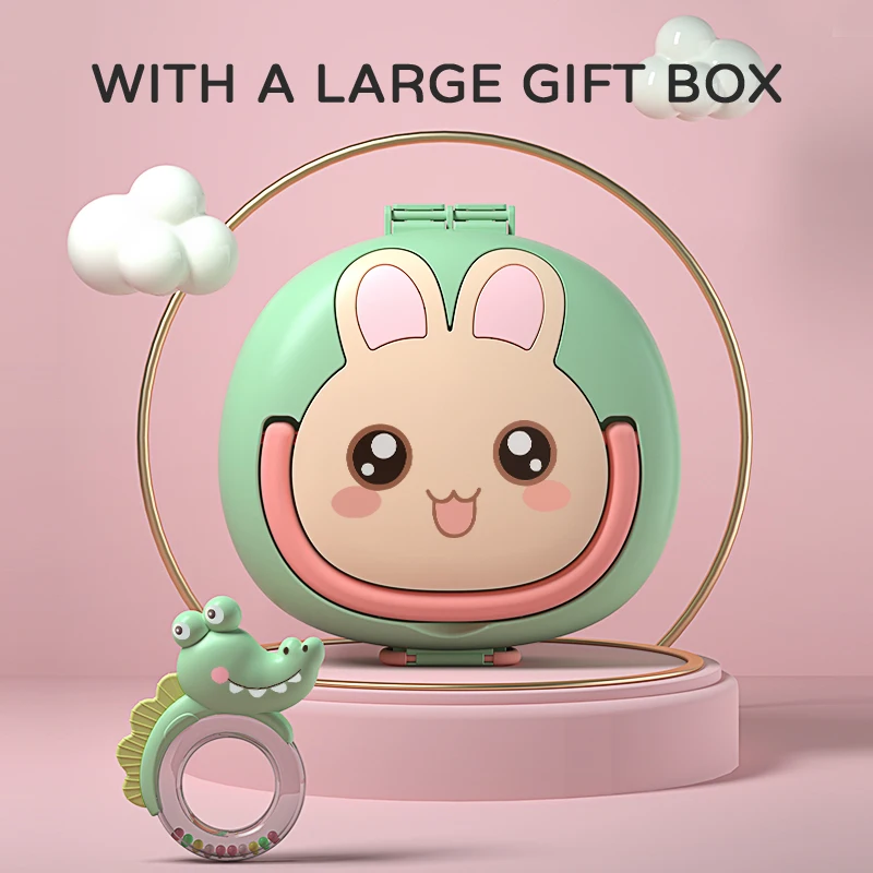 Мягкие детские погремушки силиконовый семейный набор игрушка для новорожденных