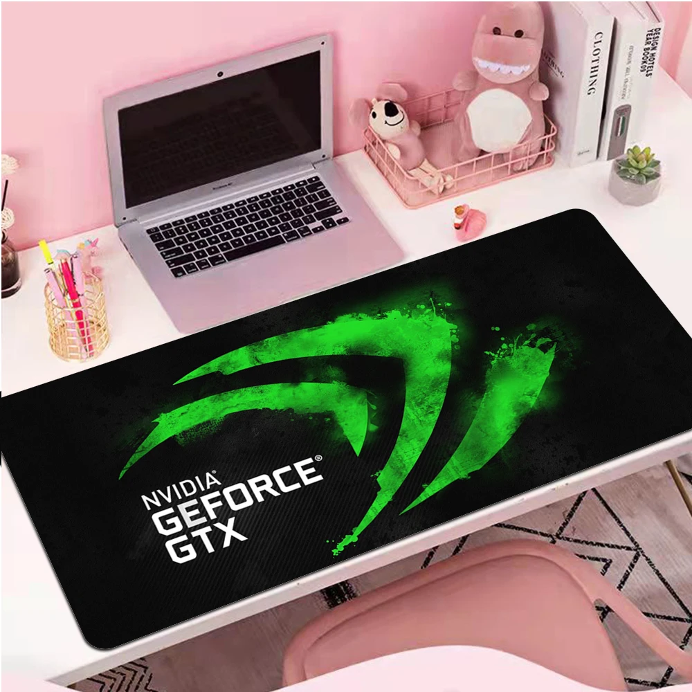 

2022 hot Nvidia Geforce GTX Comfort Mouse Mat Gaming Mousepad Large gaming laptop XL non-slip rubber office computer mouse pad