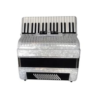 seasound factory cheap white 34 keys 60 bass 5 registers student piano accordion jp3460