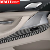 real carbon fiber for bmw 6 series m6 f12 f13 f06 2011 2018 interiors window lift panel cover trim stickers car accessories