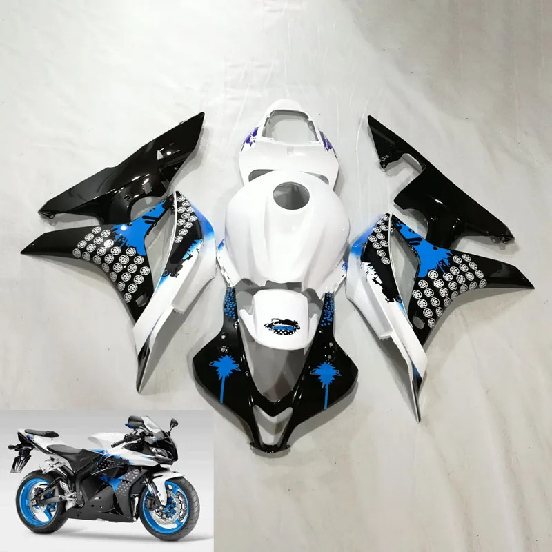 

Комплект обтекателей для кузова Honda cbr 600 rr 2009 2010 2011 2012 синий белый черный Обтекатели CBR600RR 09 10 11 12 wsx71