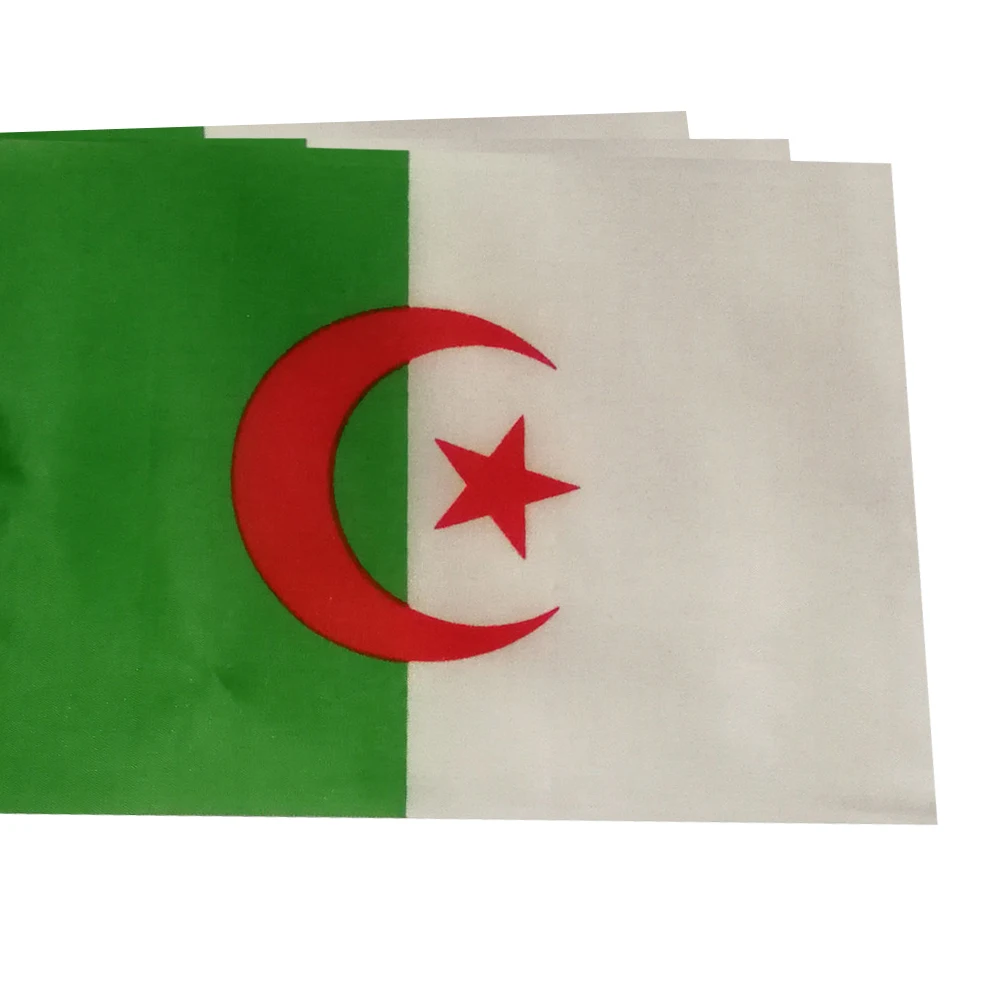 EOODLOVE 10/20/50 шт. 14*21 см алжирский ручной пластиковый флаг уличный праздничный