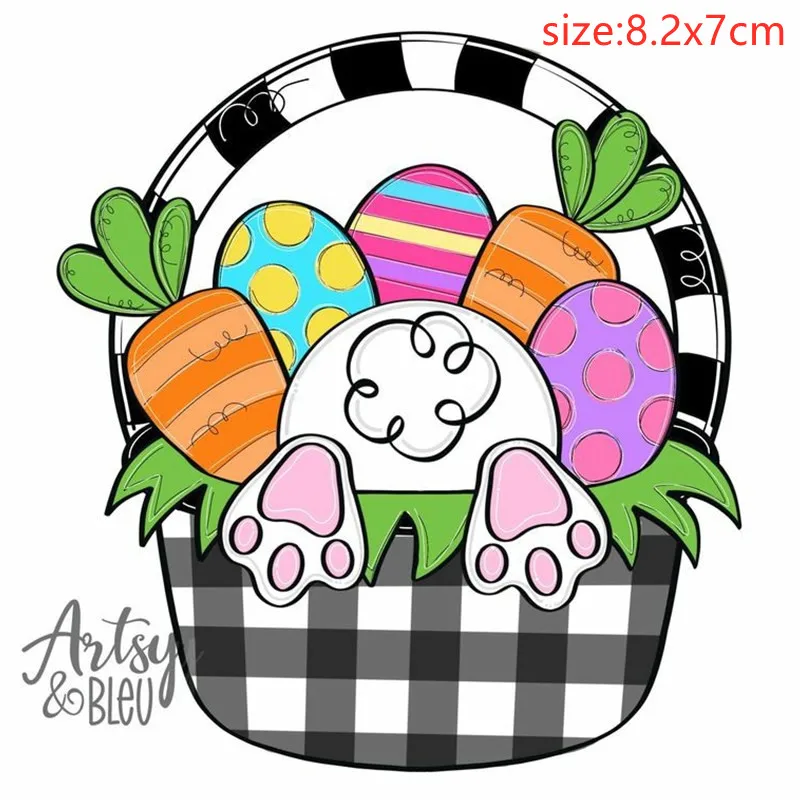 Clear stamp and Meatl Cutting Happy Easter Rabbit Eggs Transparent DIY Silicone Seals Scrapbooking Card Decoration