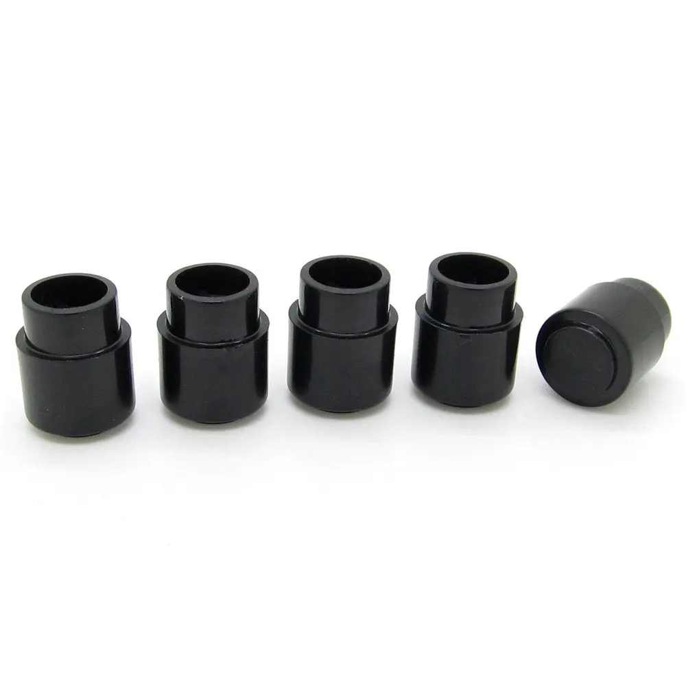 

Guitar Toggle Switch Cap Tip Push On Top Hat Round Black Parts Pack Of