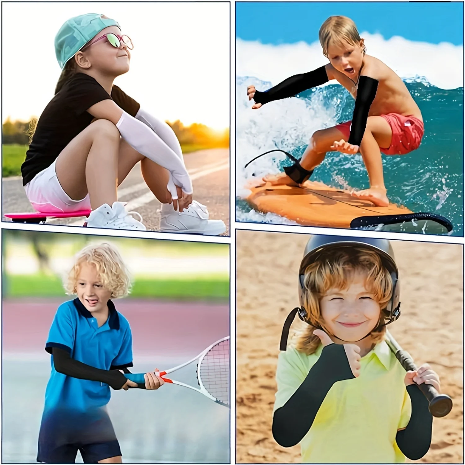 Нарукавники для защиты от УФ-лучей 3/6 пар