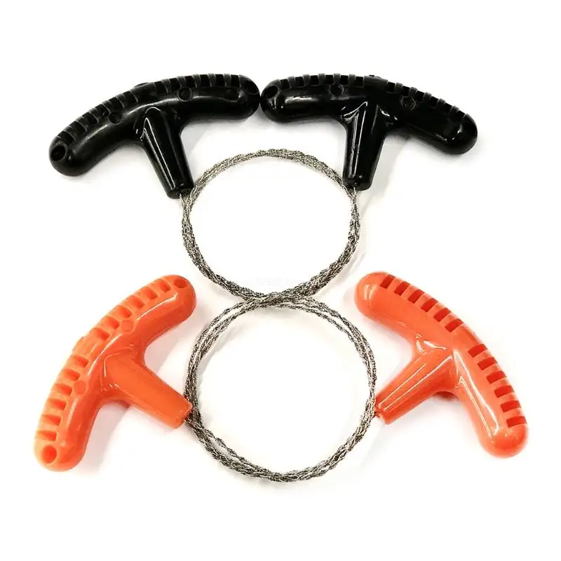 

PP Handle Wire Saw Emergency survival equipment Must-have for Manual Outdoor High Quality for Hiking Camping Dropship
