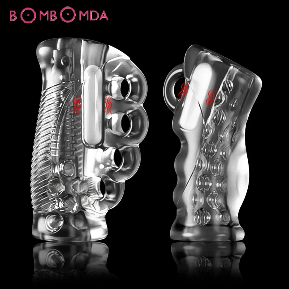 Автоматический мастурбатор для мужчин вибрирующая настоящая киска прозрачный