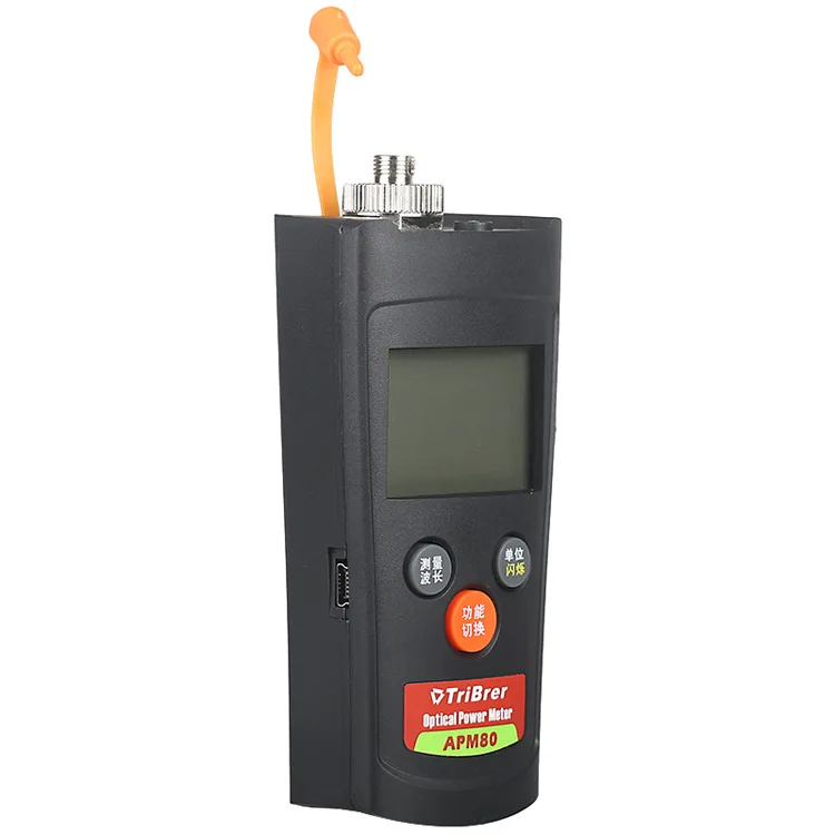 MiNi Optical Power Meter LCD Display -70 ~ +6 dBm for Optical Fiber Networks Test 850nm, 1300nm, 1310nm, 1490nm, 1550nm, 1625nm
