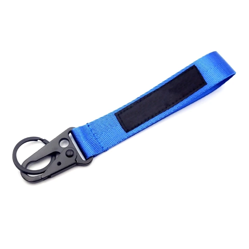 

Keyring Motorcycle Bike Keychain with Wrist Strap Alloy Car Keytags Gift