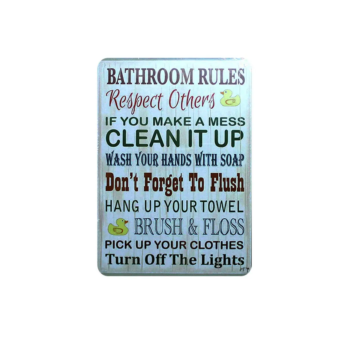 

Metal Vintage Tin Sign Decor for Kitchen Home Coffee Bar Pub Shop Retro Wall Art Sign 12" X 8" (1001(553))