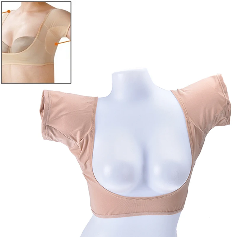 

Sporter vest Top Underarm Armpit Sweat Pads Shield Guard Absorbing Armpit Care New